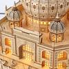 Деревянный 3D-пазл-симулятор замка - Развивающая модель-игрушка для детей