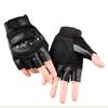 Xiaomi Men's Half Finger Leather Fitness Gloves Bike Sport Gloves Gym Exercise Men Black Rivets Punk Gloves
