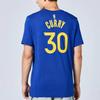 Nike Футболка NBA Golden State Warriors Stephen Curry синяя/желтая мужская уличная одежда DR6374-496