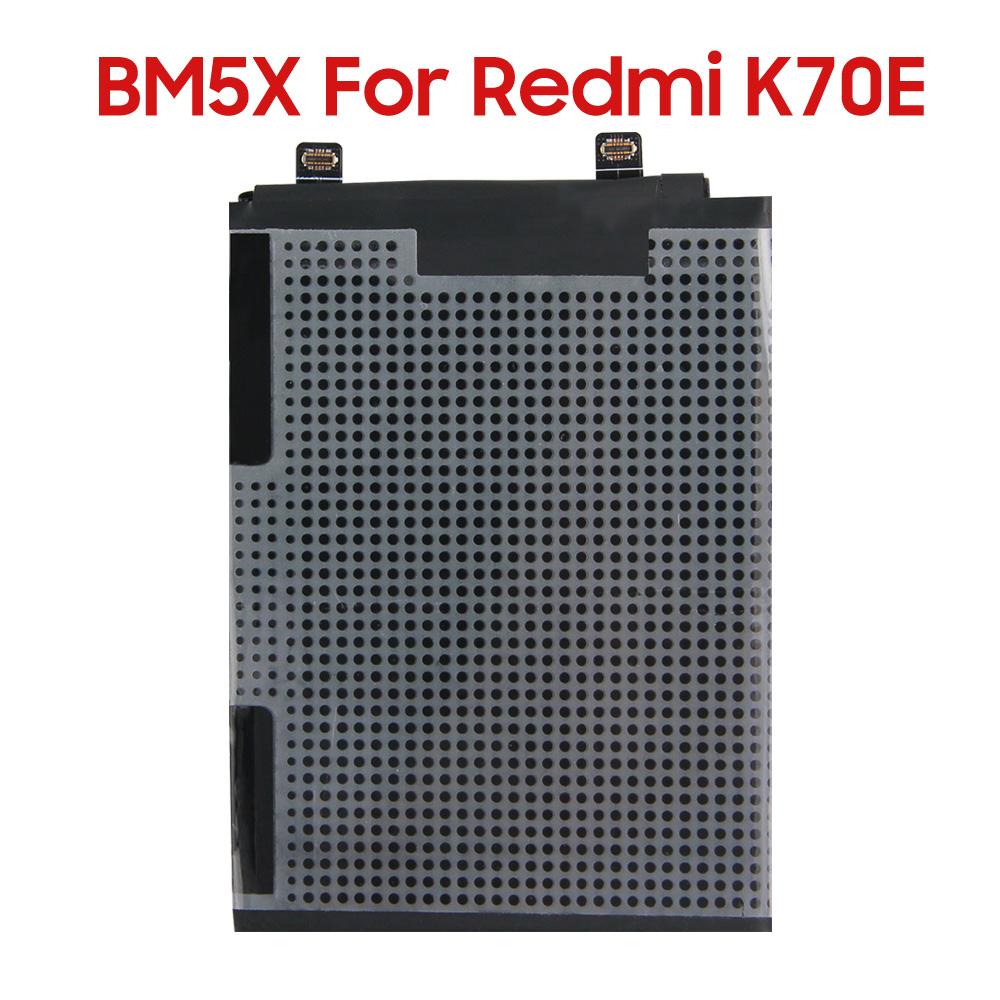 НОВЫЙ Запасной аккумулятор BM5W Для Xiaomi Redmi K70 Redmi K70 Pro BM5X Для Xiaomi Redmi K70E BP53 Для Xiaomi Redmi K70 Ultra