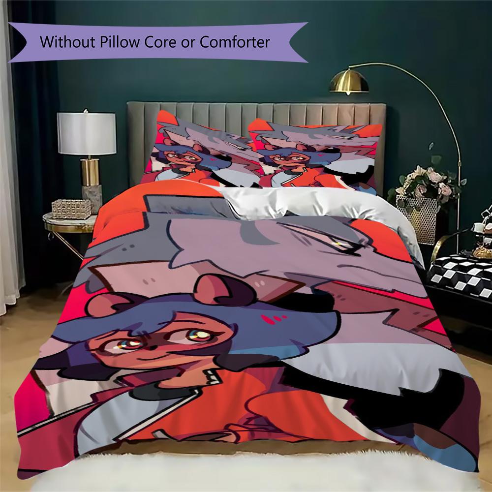 BNA Pattern Bedding,Quilt Set Quilt Cover Pillowcase Home Birthday Gift (1*duvet cover+2*pillowcase,without core)ZSJT0917025