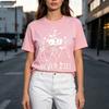 Skeleton Band Graphic T Shirt Never Die Rock Music Print Unisexs Unisexs Cotton Crew Neck Casual Top Harajuku Oversized Tee