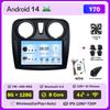 Autoradio Android 16 pour Renault Logan 2 Sandero 2 2012 - 2019, GPS, Navigation, Radio, Écran, Pas de lecteur DVD 2DIN, WiFi, Caméra embarquée
