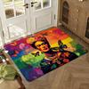 F-Fridas Art K-Kahlo Floor Mat Soft Thickened Absorbent Non-Slip Bedroom Living Room Door Mat Home Decor Flannel Rugs