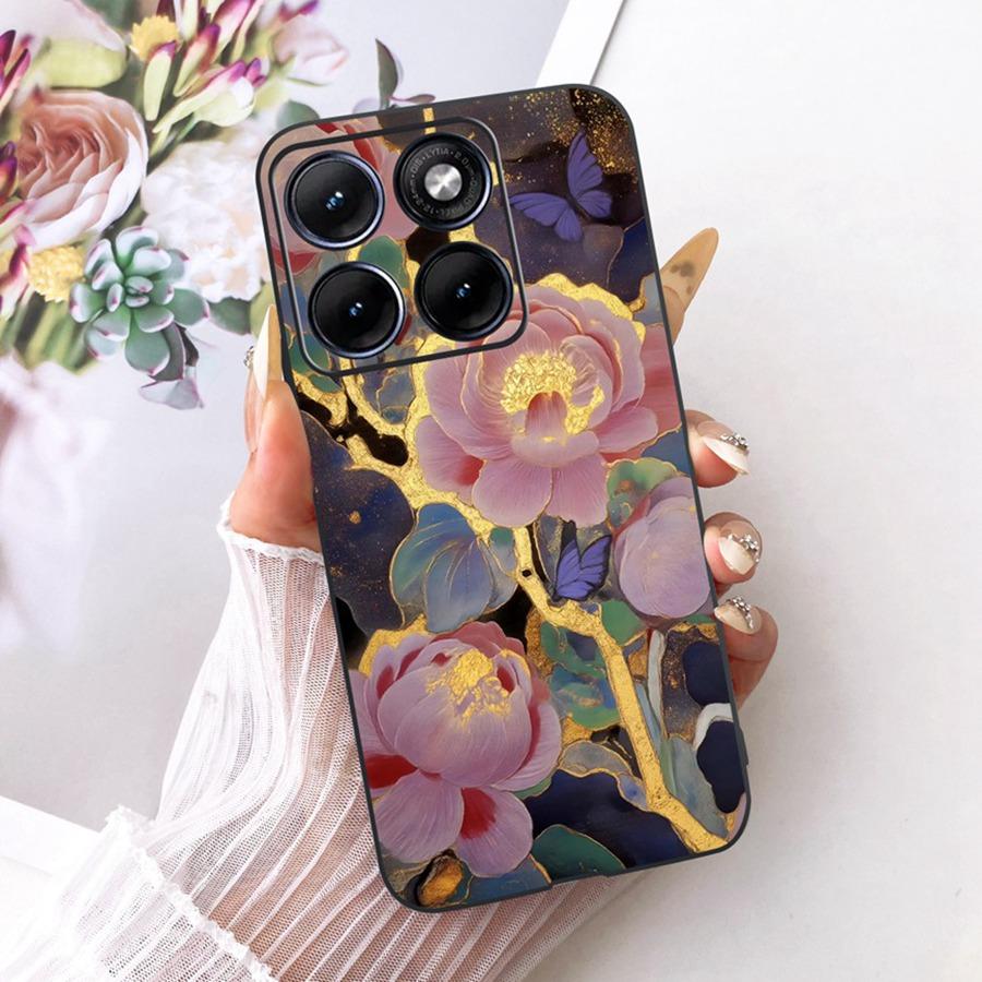 Case For Motorola Edge 70 Fusion Phone Cover Butterfly TPU Soft Silicone Cases For Moto Edge70 Fusion XT2605-1 Bumper 6.78''