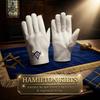 Leather Gloves Masonic compass regalia Parade Freemason Military Police Funeral Glove