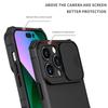 Slide Camera Protection Armor Phone Case for IPhone 16 15 14 13 12 11 Pro Max XS X XR 7 8 Plus Plastic Holder Hard Shell Cover