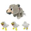 Cute 20cm Minecraft Plush Toy Collection Featuring Snow Golem Wolf Chickens For Kids
