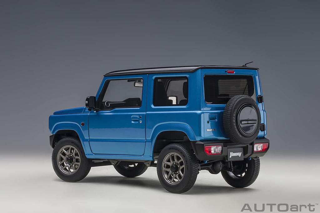 AUTOart Suzuki Jimny Blue Roof Готовый продукт 78502 1/18 (JB64) Металлик/Черный