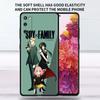 Мягкий чехол для Samsung Galaxy Note 20 Ultra 10 Plus Lite A50 A70 A20 A40 A20e 9 8 A60 A10e Funda, чехол для телефона SPY×FAMILY Anime Sac