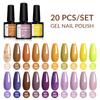 Набор гель-лаков PHOENIXY 8 мл, 20 цветов, УФ-гель-лак для ногтей, замачиваемый УФ-гель для маникюра, гель-лак для ногтей