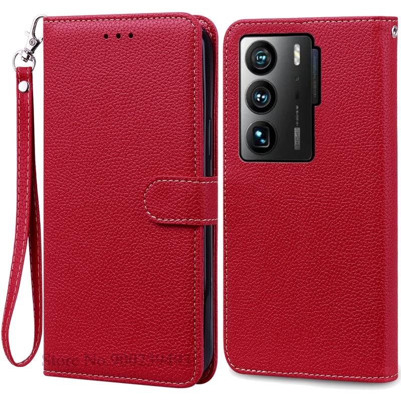 Для ZTE Axon 40 Ultra Чехол-кошелек Флип Кожаный Чехол Для ZTE Axon 40 Ultra Чехол Силиконовый Чехол-Книга Coque Fundas