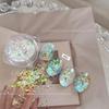 1/3 Jar Sparkly Holographic Iridescent Nail Art Glitter Sequins Irregular Sequins Shiny Manicure Nail Art Salon Nail Tool