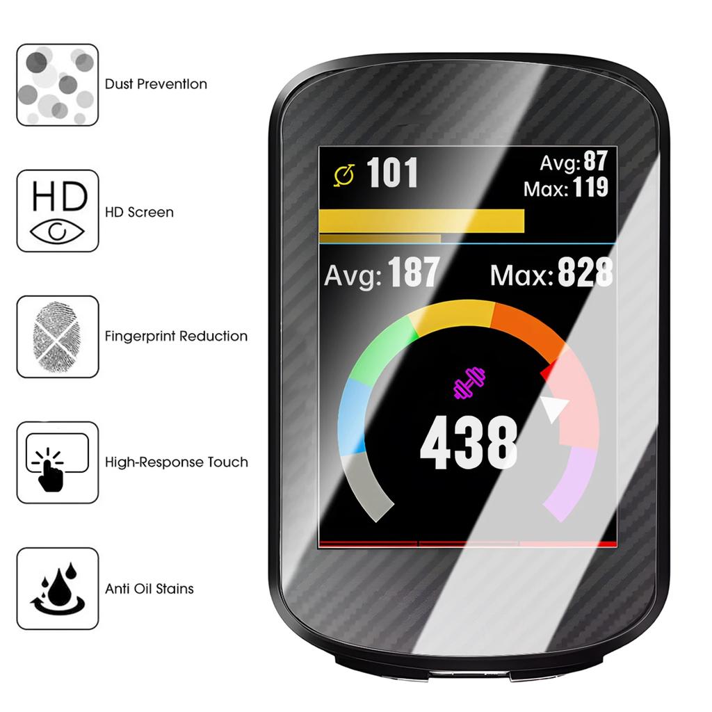for IGPSPORT BSC 500 300 300T 200 200S 100 100S Tempered Glass Screen Protector Protective Cover for IGPSPORT BiNavi BSC 500 300
