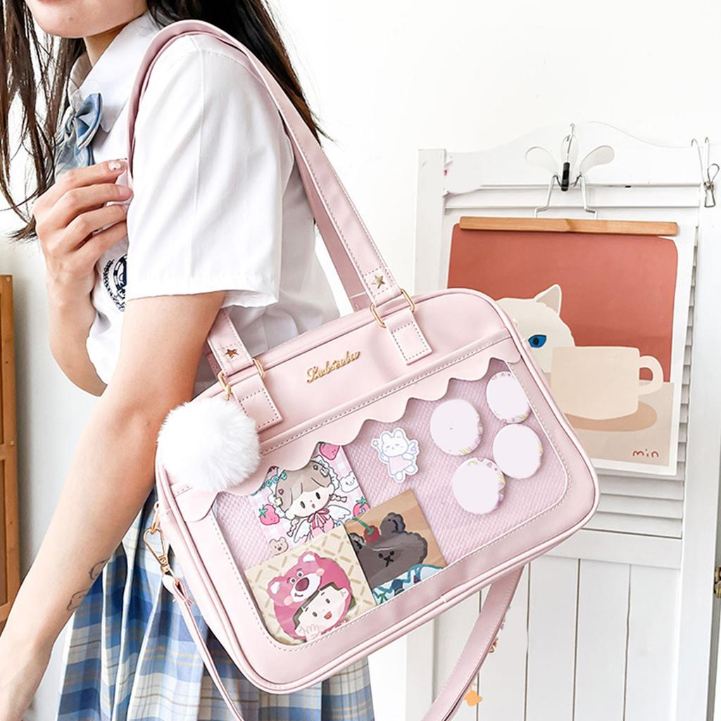 Сумка через плечо для женщин из искусственной кожи Itabag Прозрачная сумка JK Tote Сумка-тоут Сумки Ita bag Crossbody Сумка