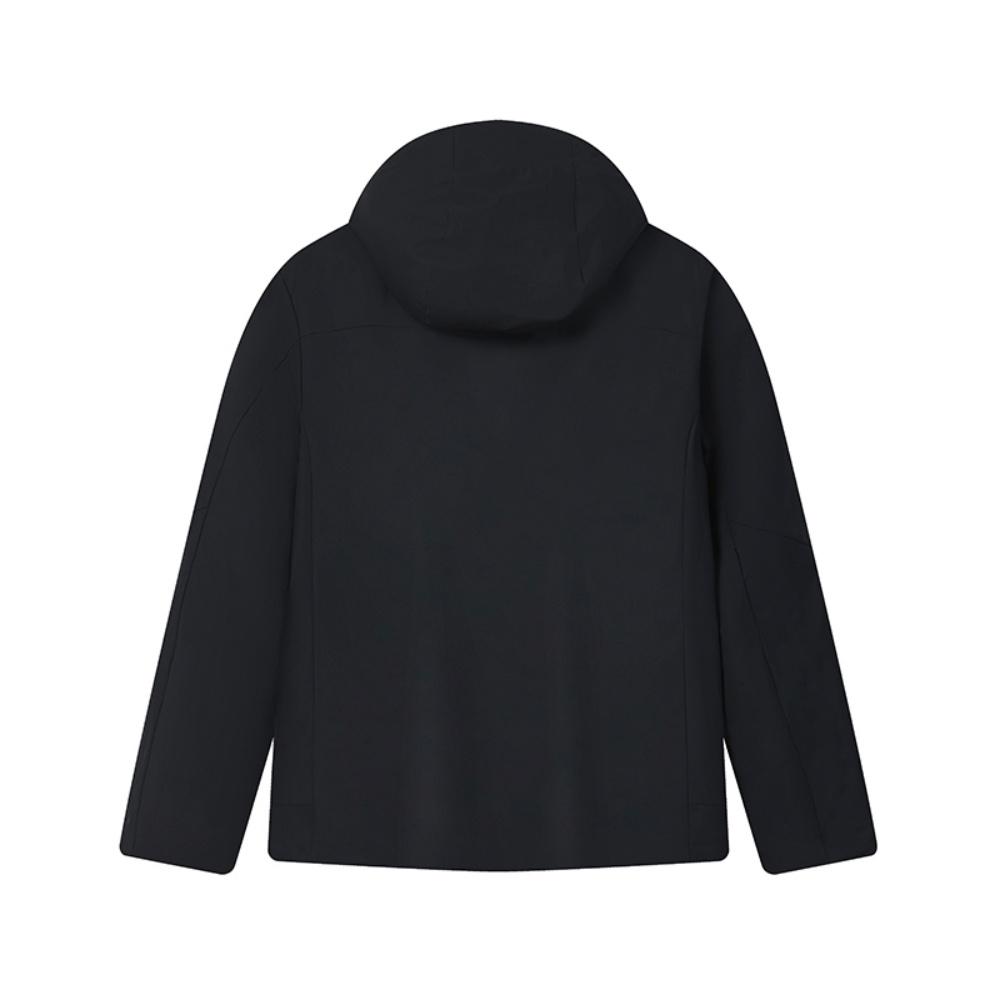 Fila Белая Минималистичная Мода Классическая Спортивная Повседневная Теплая Толстовка с Капюшоном Универсальная Хлопковая Куртка Мужские куртки Легендарно-Синий F11M613901FNV