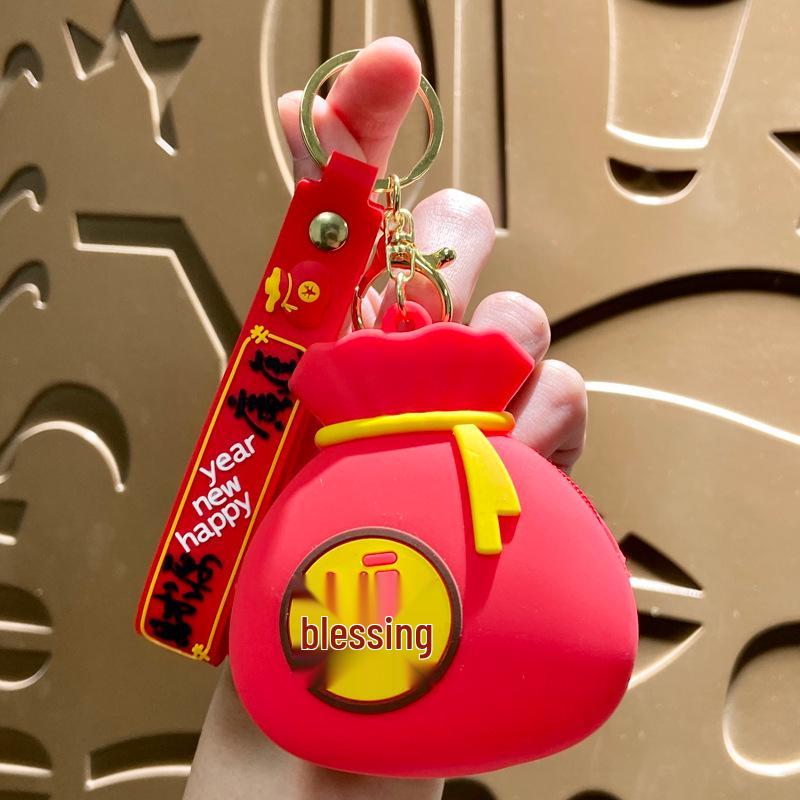 Мини Кошечка удачи Кошечка монета брелок и сумка для наушников подарок