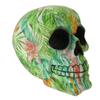 [A2411] - Tropical 'Skull' Resin Figurine - 150x120x105 Mm