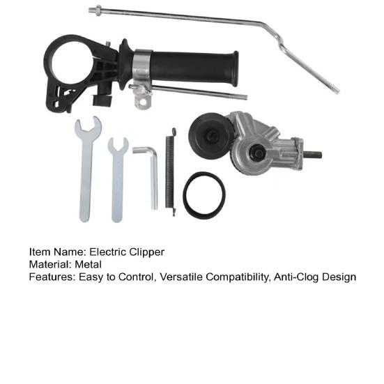 1/2 шт. Электрическая машинка для стрижки Листогибочный резак Насадка Легкое управление Быстрые резы Быстрая установка Антизасор Контролируемая резка Инструмент для дрели
