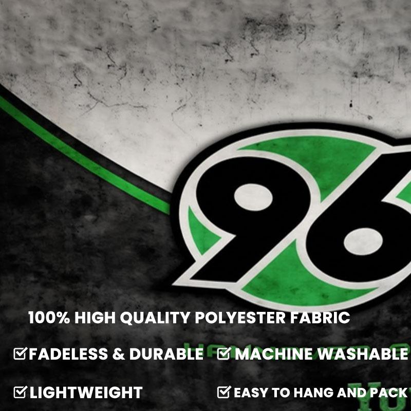 Hannover 96 Custom Name Wall Tapestry Aesthetic Wall Hanging Printed Fabric Blanket Decorative Tapestries for Bedroom Living Room Home Decor