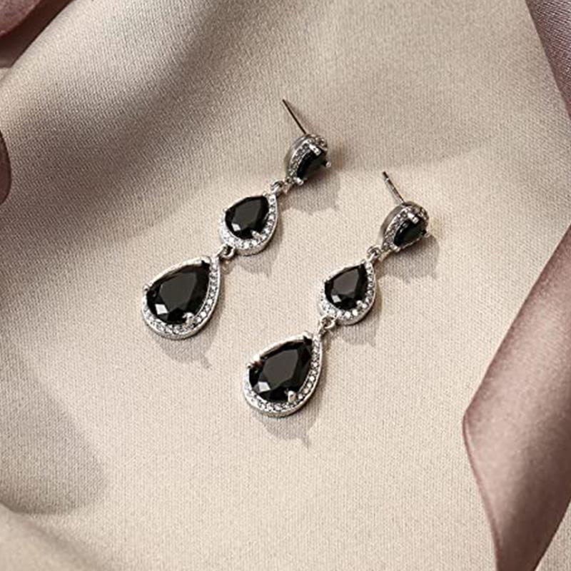 Lindon модные серьги-капли из медного сплава с цирконом для женщин, подарки на свадьбу