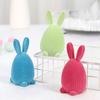 Resin Easter Rabbit Figurine Multicolor Cartoon Buuny Statue Creative Miniature Knickknacks  Gift