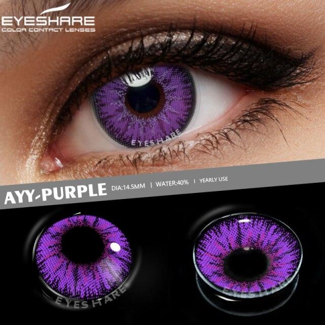 Eyeshare Color Contact Lenses For Eyes Anime Cosplay Colored Lenses Blue Green Halloween Lenses Contact Lens Cosmetic Makeup