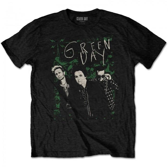 Green Day Зеленая футболка Lean для взрослых унисекс