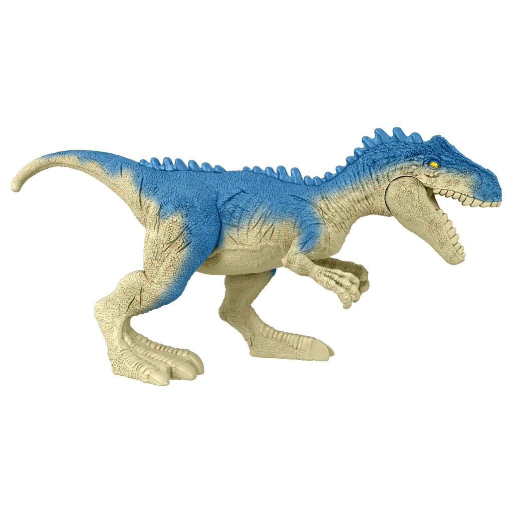 Mattel Jurassic World New Dominators Minifigure Limited Edition 4 Dinosaurs 1 Human Figure 5 Minifigures Total GWP71 Multi-Pack (Includes Allosaurus)