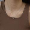 NORMALLEE [Silver 925] Bean Necklace