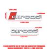 For Audi A4 B8 A3 8P A6 C7 8V B9 B7 B6 C6 A5 Q5 C5 A1 RS8 Car 3D Rear Trunk Emblem Allroad Logo Auto Badge Stickers Center Cover