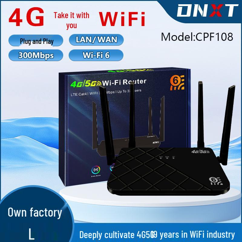 Беспроводной 4G LTE роутер CP108 с WiFi 5G для России