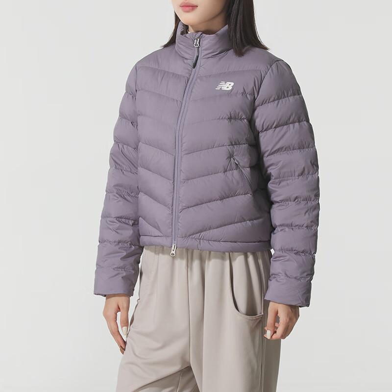 New Balance Женская пуховая куртка фиолетовая NPF44032-PUR