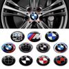 4pcs 56/65mm automobile wheel center sticker For BMW M Emblem E46 E36 E34 F10 E90 F30 E60 F30 E53 E30 E92 E87 ACCESSORIES BV9