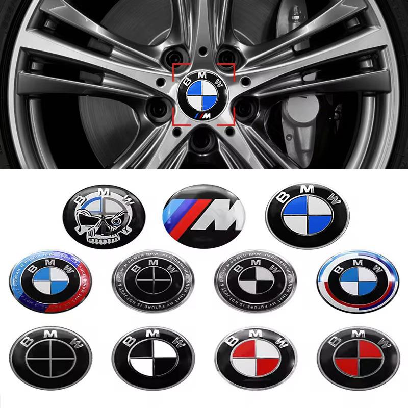 4pcs 56/65mm automobile wheel center sticker For BMW M Emblem E46 E36 E34 F10 E90 F30 E60 F30 E53 E30 E92 E87 ACCESSORIES BV9