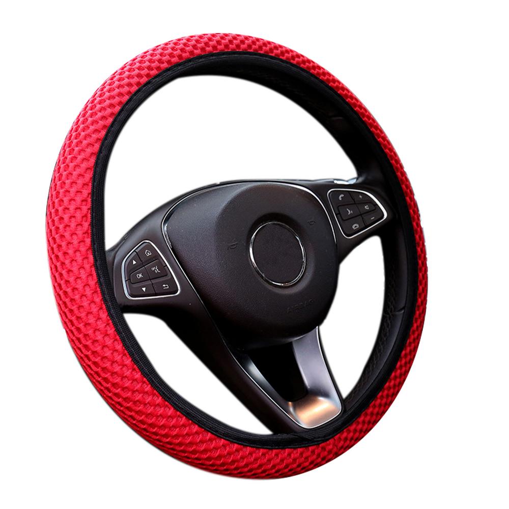Чехлы на руль для автомобилей, противоскользящие, авто протекторы, декоративные сетчатые, впитывающие пот, дышащие, обертывания для рулевого колеса
