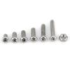 M4 Stainless Steel SS304  Machine Screws Bolts Nuts Assortment (Pan Head)