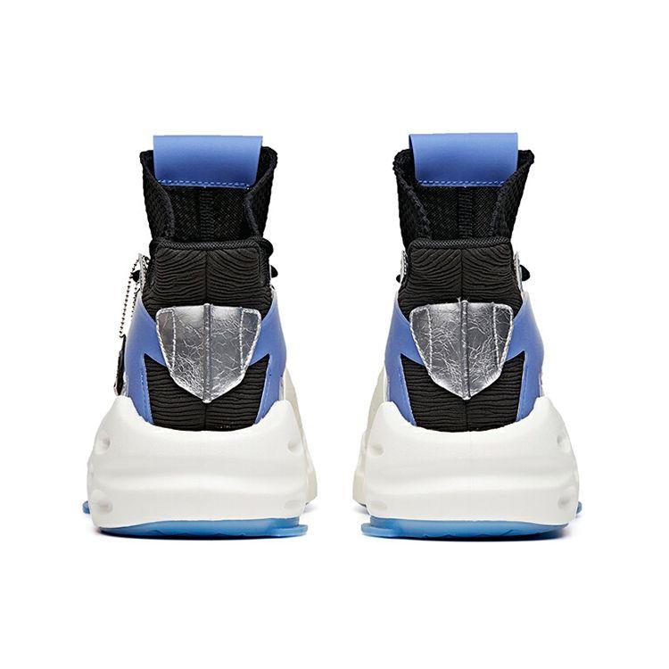 Anta Dominator Прочные дышащие кроссовки средней высоты мужские кроссовки белые синие черные 912038066-2