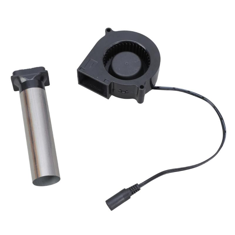 Вентилятор для барбекю для приготовления на открытом воздухе, воздуходувка для угля, портативный воздуходув для барбекю 3700 об/мин для барбекю, пикника, кемпинга