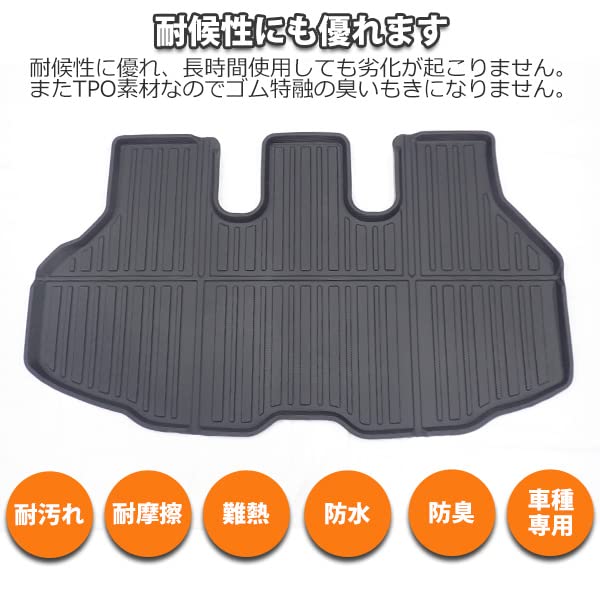 Wellvie classy Noah Voxy 90 Series Коврик для багажа 3D Sand Prevention 3D Эксклюзивный дизайн Водонепроницаемый моющийся коврик для пола Коврик для багажника Коврик для багажа Резиновый коврик