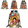 Прочный и модный аниме One Piece Monkey D. Рюкзак для путешествий Луффи для студентов