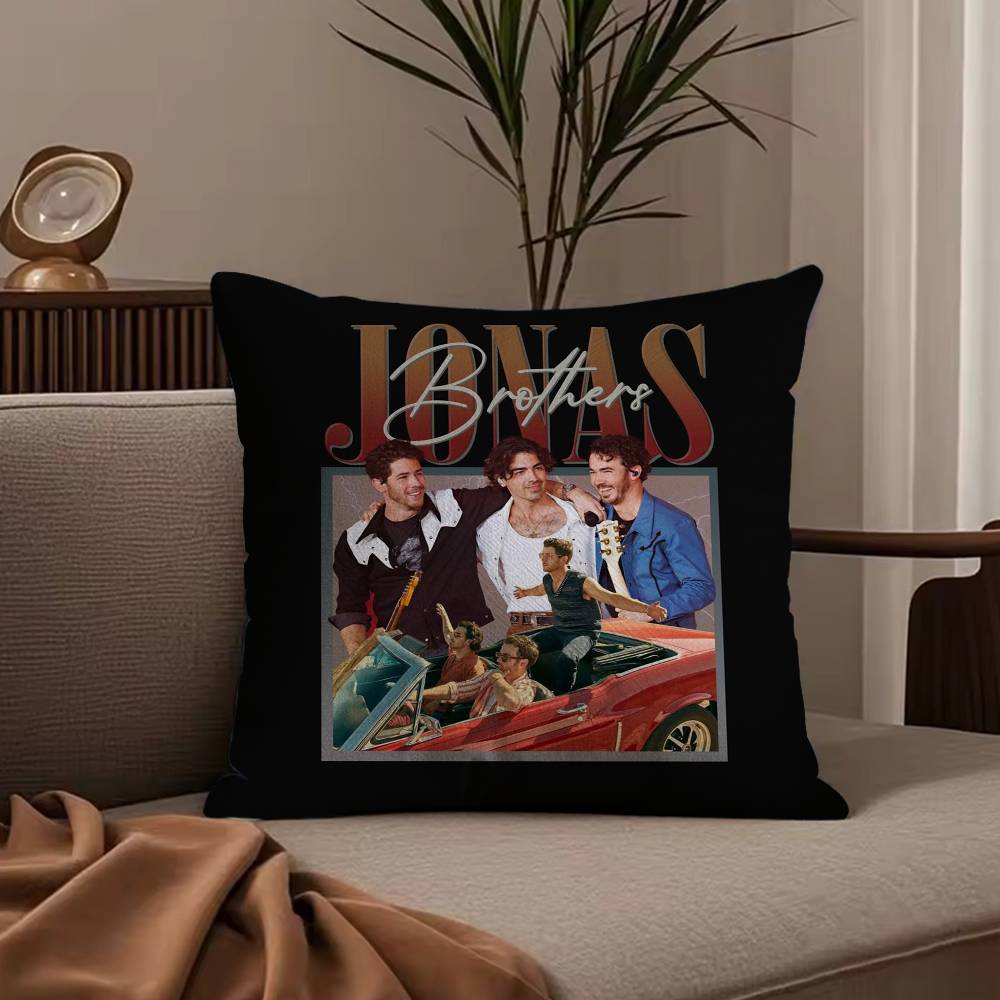 Подушка J-JONAS B-BROTHERS Наволочка от пылевых клещей Невидимая молния шелковистый короткий плюш Чехол для диванной подушки