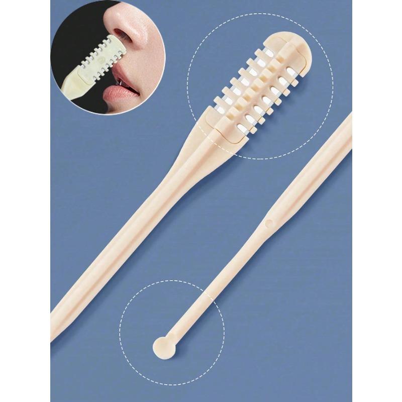 Nose Hair Trimmer, Nose Hair Removal Tool, Nose Hair Shaver, Nose Hair Clipper, Nose Hair Knife, Nose Hair Scraper Cleaning Ear Wax Removal Kit 2-In-1