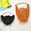 Prom Props Halloween Costume Facial Hair Moustache Wig Fancy Dress Fake Beard