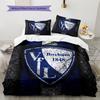 Bochum Pattern Bedding Home Decoration Birthday Gift (1 * duvet cover + 2 * pillowcase, without core)