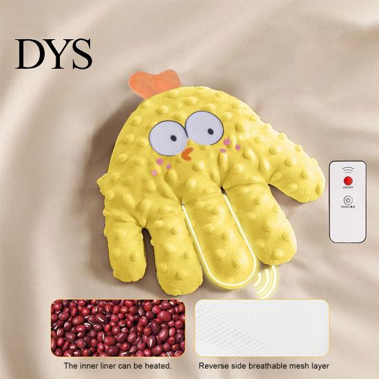Baby Patting Glove Comforting Palm with Automatic Vibration & Remote Control Mesh Back Mitten Cute Panda Design Device for Babies And Infants