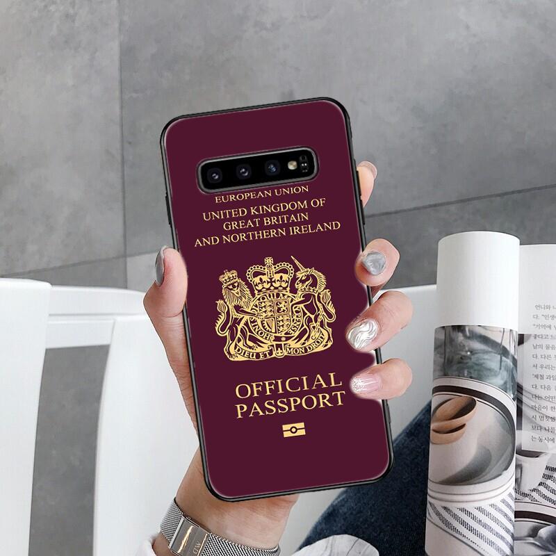 Чехол для телефона с изображением паспорта Алжира Марокко Чили Турции для Samsung Galaxy S22 S20 Ultra S20 S22 Plus S21 S10 S9 S8 Plus S10E S20 FE