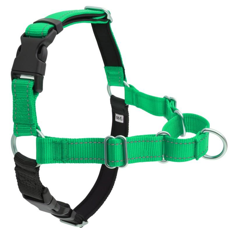 Adjustable Dog Harness Vest With Front Clip Large Breeds No-Pull Training Lead Nylon Pet Chest Strap In Multiple Colors