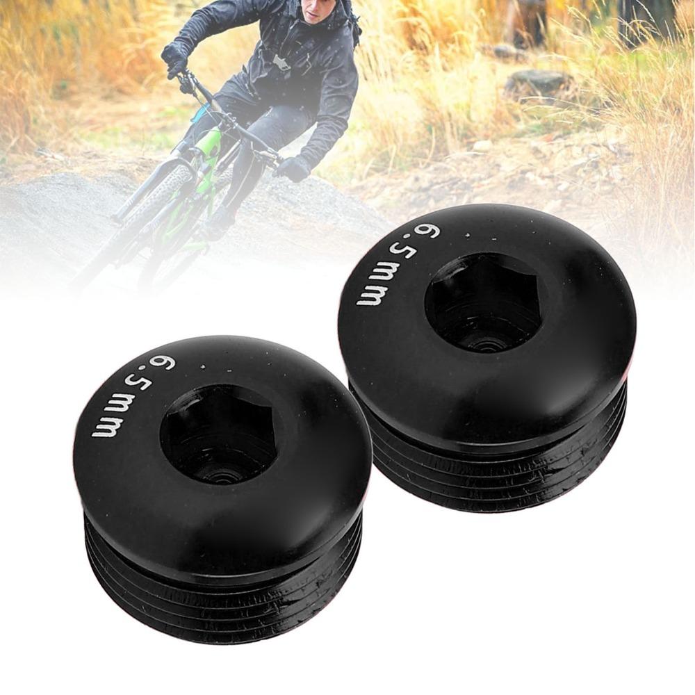 2PCS M14 Thread Bike Pedal Screw Cover 6.5mm Cycle Pedal Locking Screw Bike Repair