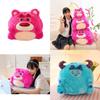 Cute Strawberry Bear Plush Toy Sullivan Stuffed Animal Cartoon Pillow Wholesale